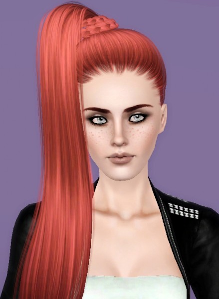 Sintiklia`s Katy hairstyle retextured by Forever And Always for Sims 3