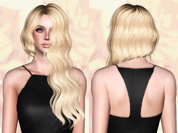 Sintiklia Marmalade hairstyle retextured by Chantel Sims for Sims 3
