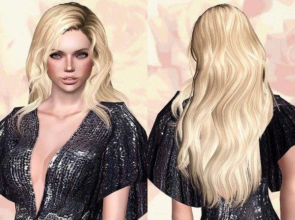 Newsea`s Hello hairstyle retextured by Chantel Sims for Sims 3