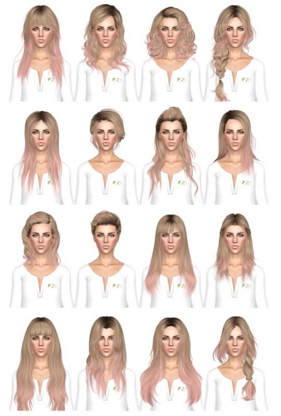 Hair dump 3 by July Kapo for Sims 3