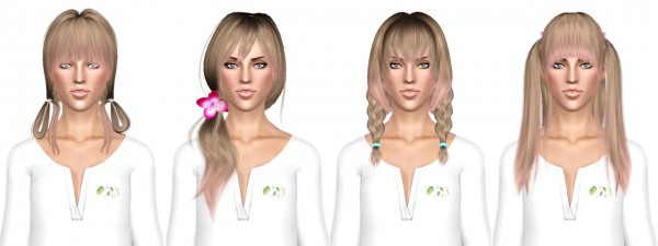 Hair dump 3 by July Kapo for Sims 3