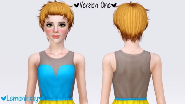 Newsea`s Benjamin hairstyle retextured by Lemonkixxy`s Lair for Sims 3