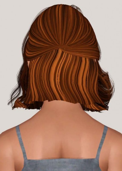 Skysims 255 hairstyle retextured by Someone take photoshop away from me for Sims 3