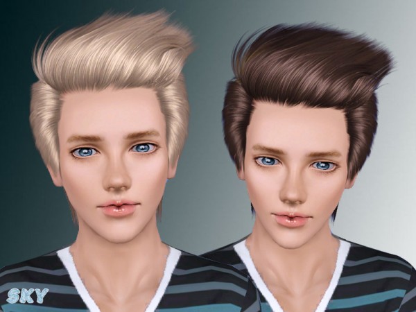 Hairstyle 256 by Skysims by The Sims Resource for Sims 3
