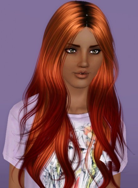 Alesso`s Quantum hairstyle retextured by Forever And Always for Sims 3