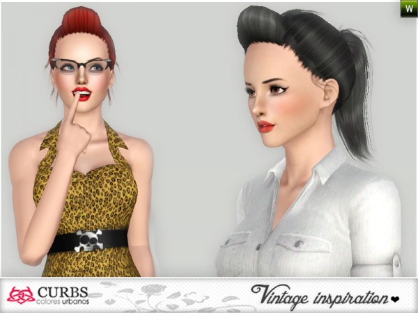My everyday Pinup Hairstyle by The Sims Resource for Sims 3