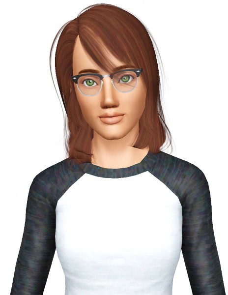 Coolsims 039 hairstyle retextured by Pocketfulofdownloads for Sims 3
