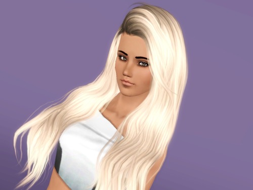 Stealthic Heaventide hairstyle conversion from TS4 to TS3 by Forever And Always for Sims 3