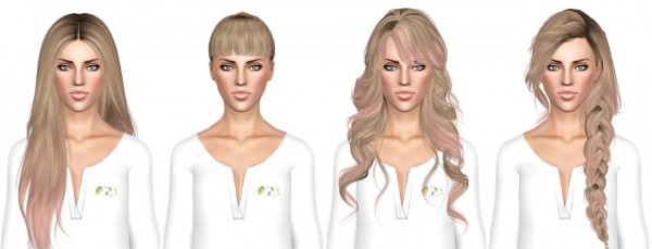 Hair Dump 4 by July Kapo for Sims 3