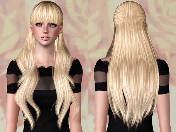 Nightcrawler Let Loose hairstyle retextured by Chantel Sims for Sims 3