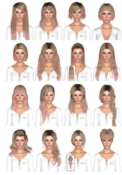 Hair Dump 5 by July Kapo for Sims 3