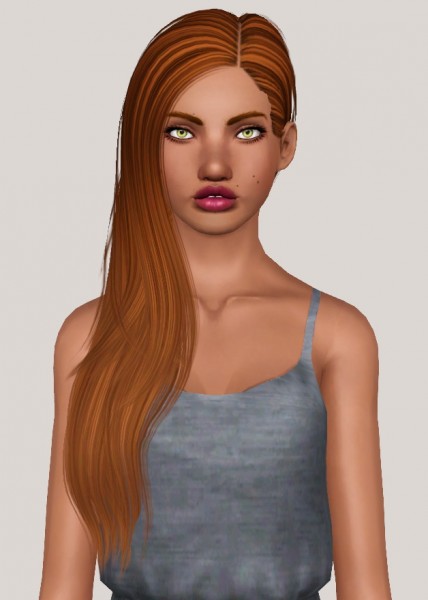 Ade Darma Avril hairstyle retextured by Someone take photoshop away from me for Sims 3