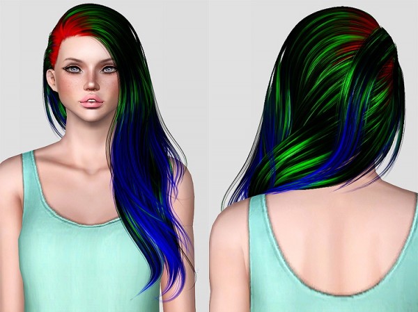 Alesso`s Anchor hairstyle retextured by Chantel Sims for Sims 3
