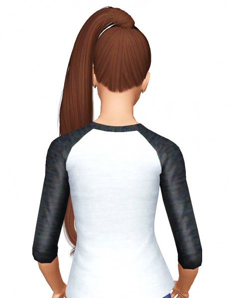 Alesso`s Galaxy hairstyle retextured by Pocketfulofdownloads for Sims 3