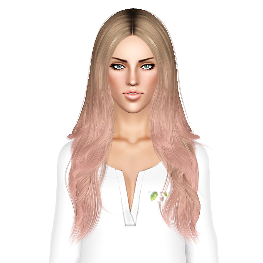 Alesso`s Denial hairstyle retextured by July Kapo - Sims 3 Hairs