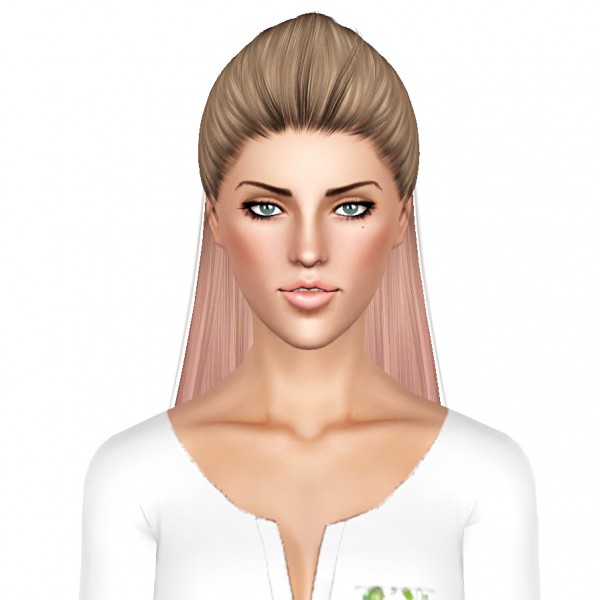 Alesso`s Blohm hairstyle retextured by July Kapo for Sims 3