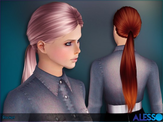 Rocket Hairstyle for TS 3 by Alesso by The Sims Resource - Sims 3 Hairs