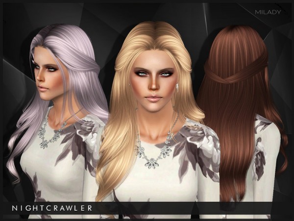 Milady Hairstyle for tS3 by Nightcrawler by The Sims Resource for Sims 3