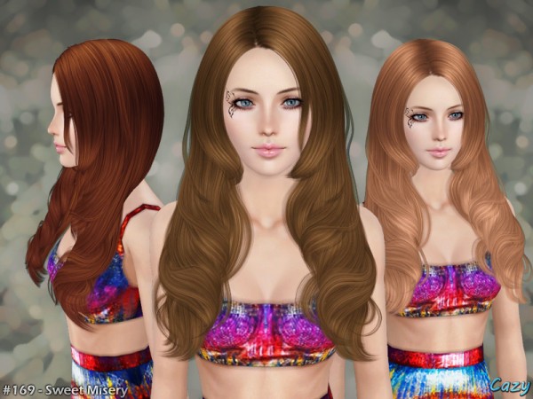 Sweet Misery Hairstyle by Cazy by The Sims Resource for Sims 3