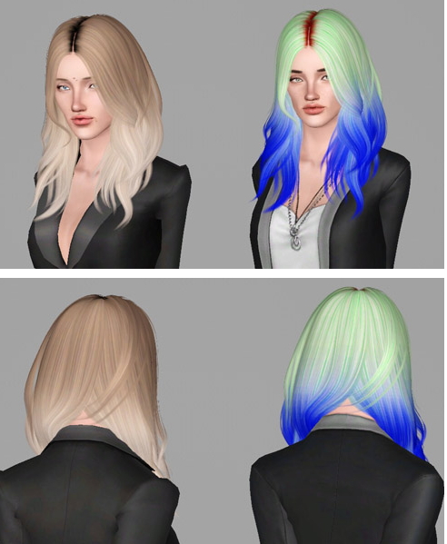 Nightcrawler’s Turn It Up hairstyle retextured by Electra Heart Sims for Sims 3