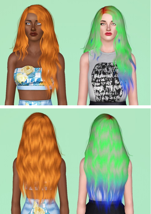 Stealthic’s Midsummer Night Hairstyle by Electra Heart Sims - Sims 3 Hairs