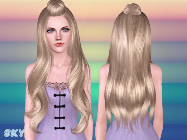 Hairstyle 258 for TS 3 by Skysims by The Sims Resource for Sims 3