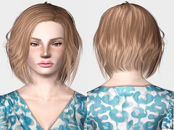 Stealthic Vapor Hairstyle Retextured by Chantel Sims for Sims 3
