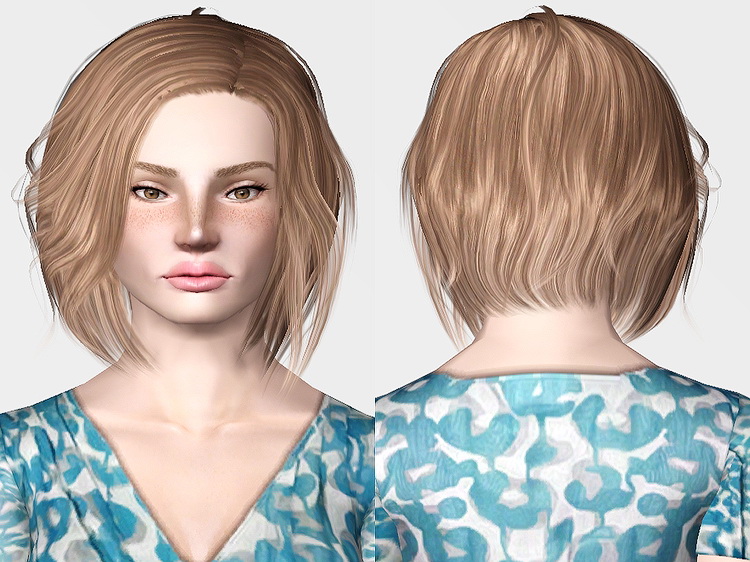 Stealthic Vapor Hairstyle Retextured by Chantel Sims - Sims 3 Hairs