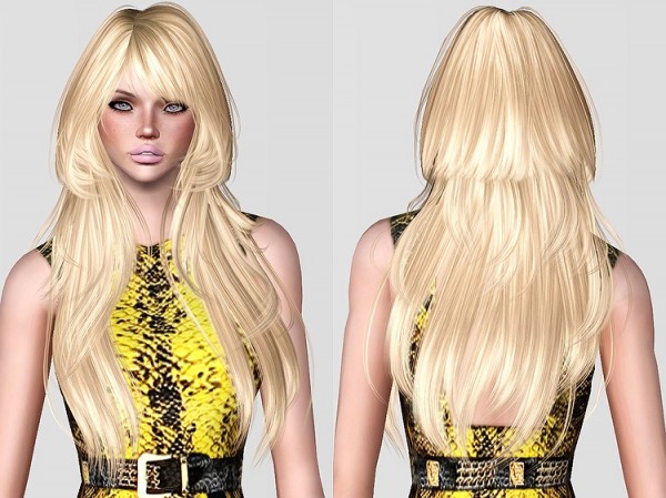 Alesso`s Cookie hairstyle retextured by Chantel Sims for Sims 3