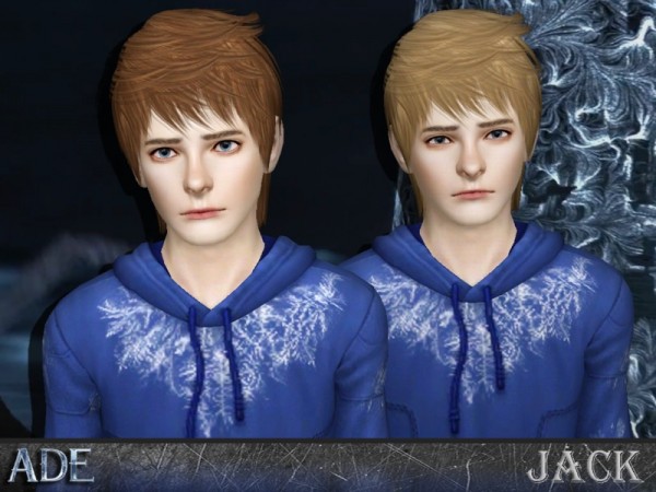 Jack hairstyle by Ade Darma by The Sims Resource for Sims 3