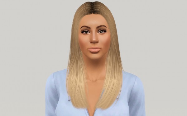 Nightcrawler’s New Yorker hairstyle retextured by Fanaskher for Sims 3