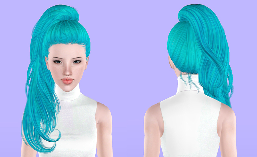 Newsea`s Sweet Villain Hairstyle Retextured By Porcelain Warehouse Sims 3 Hairs