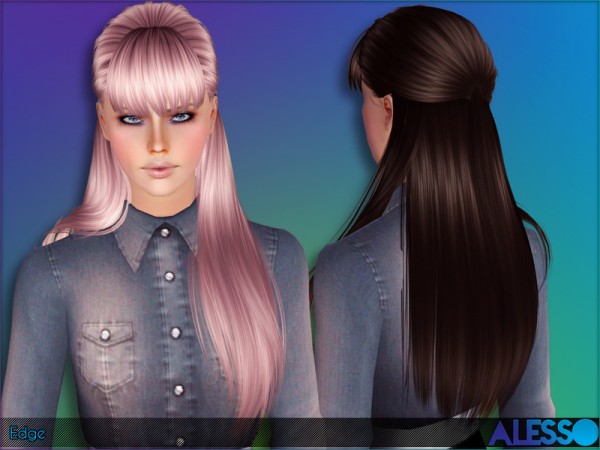 Alesso   Edge Hairstyle retextured by The Sims Resource for Sims 3