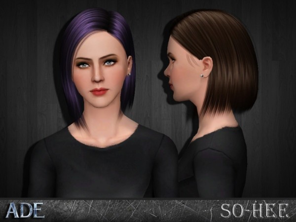 So Hee hairstyle by Ade Darma by The Sims Resource for Sims 3