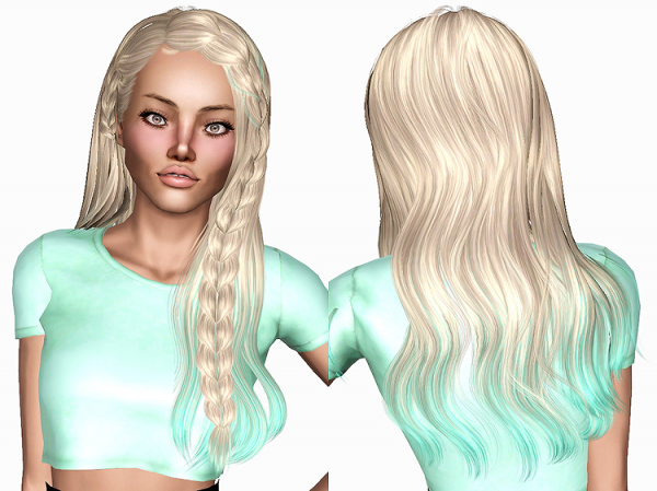 Newsea`s Melissa Hairstyle retextured by Chantel Sims for Sims 3