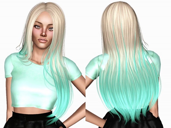 Sintiklia Caramella hairstyle retextured by Chantel Sims for Sims 3