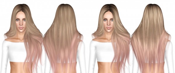 Alesso`s Angels and Heartbeat and Skysims 262 and 263 hairstyle retextured by July Kapo for Sims 3