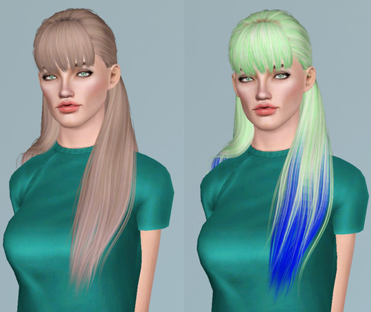 Alesso Hair Dump by Electra Heart Sims for Sims 3