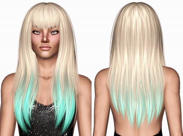 Alesso`s Heartbeat hairstyle retextured by Chantel Sims for Sims 3