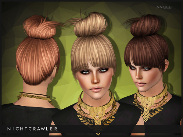 No Angel hairstyle by Nightcrawler for TS3 by The Sims Resource for Sims 3