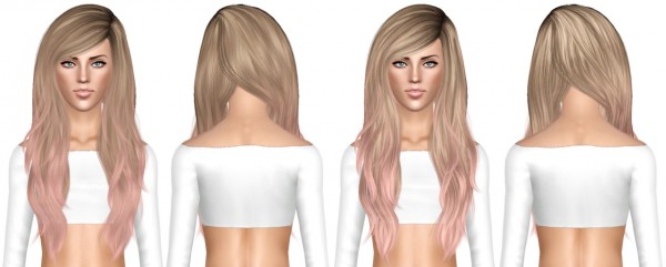Stealthic   Fairytale hairstyle retextured by July Kapo for Sims 3