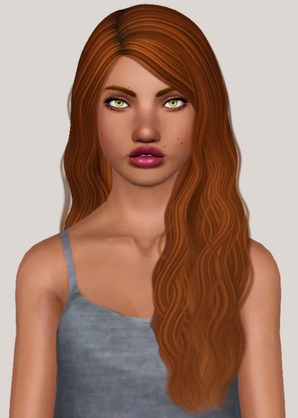 Cazy`s Amelia hairstyle retextured by Someone take photoshop away from me for Sims 3