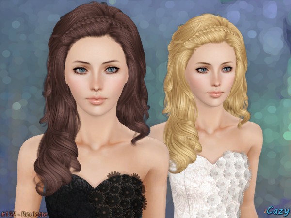 Roulette Hairstyle Set by Cazy by The Sims Resource for Sims 3