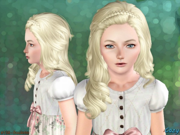 Roulette Hairstyle Set by Cazy by The Sims Resource for Sims 3
