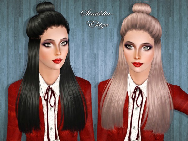 Eliza hairstyle by Sintiklia by The Sims Resource for Sims 3