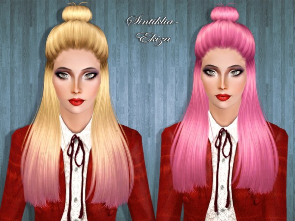 Eliza hairstyle by Sintiklia by The Sims Resource for Sims 3