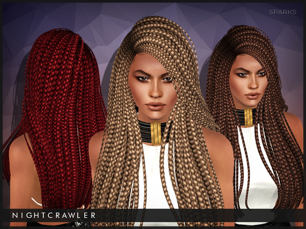 NightcrawlerSparks hairstyle by by The Sims Resource for Sims 3