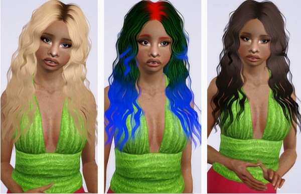 Sintiklia`s Britney hairstyle retextured by Beaverhausen for Sims 3
