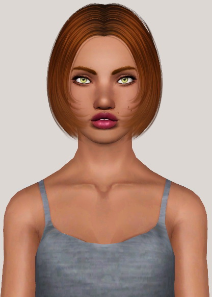 Sintiklia Mikaela hairstyle retextured by Someone take photoshop away from me for Sims 3