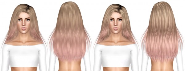 Alesso`s Gecko and Skysims 67  hairstyles retextured by July Kapo for Sims 3